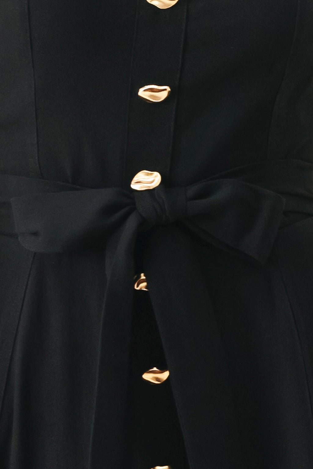 Lovely Noir Midi Dress