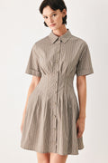 Park Avenue Woven Mini Dress