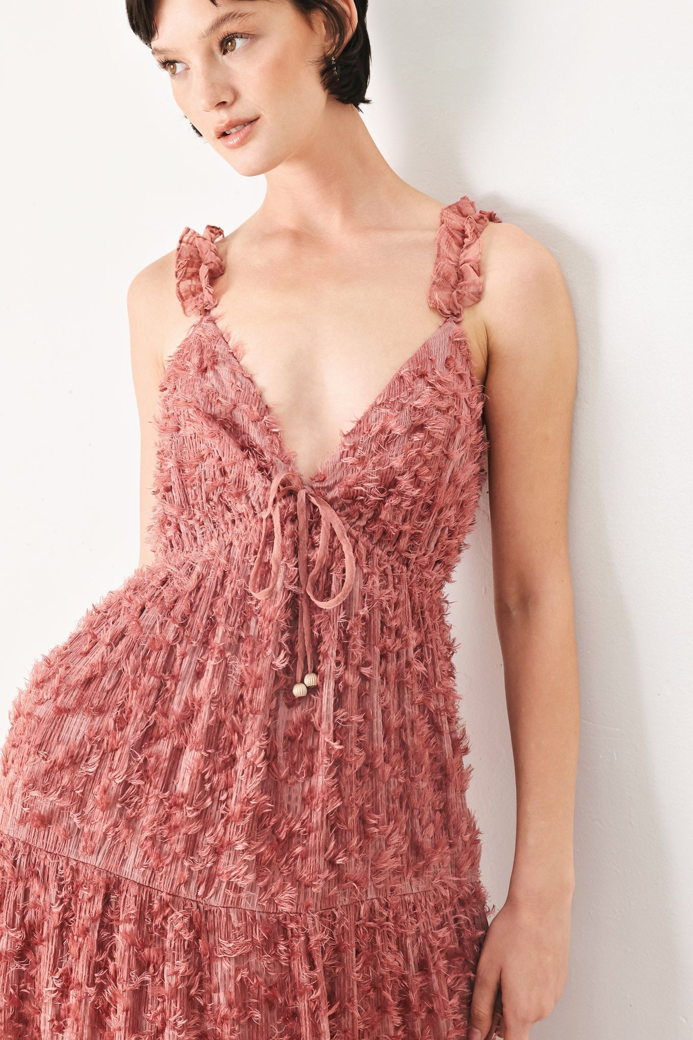 Twilight Rosette Maxi Dress