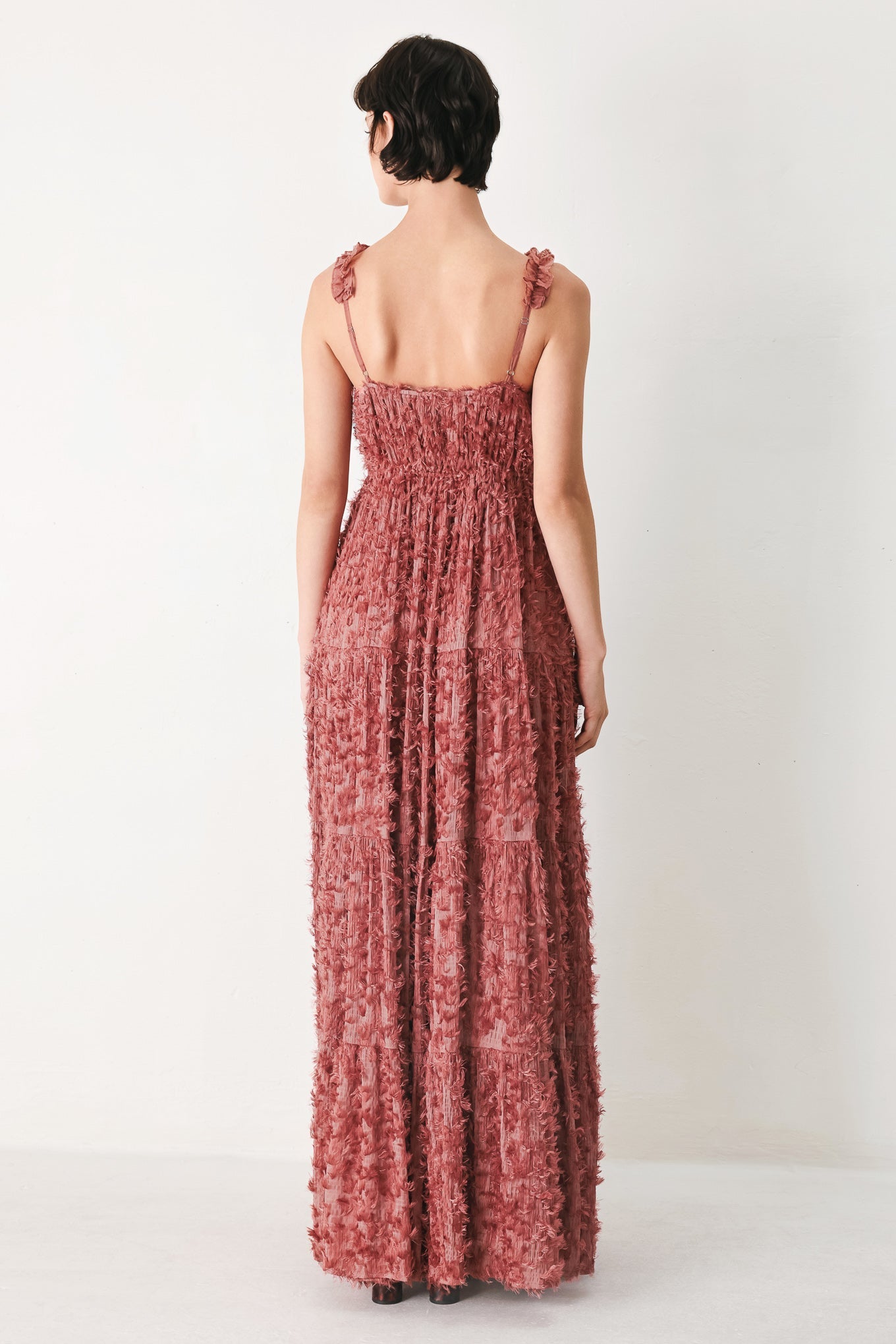 Twilight Rosette Maxi Dress