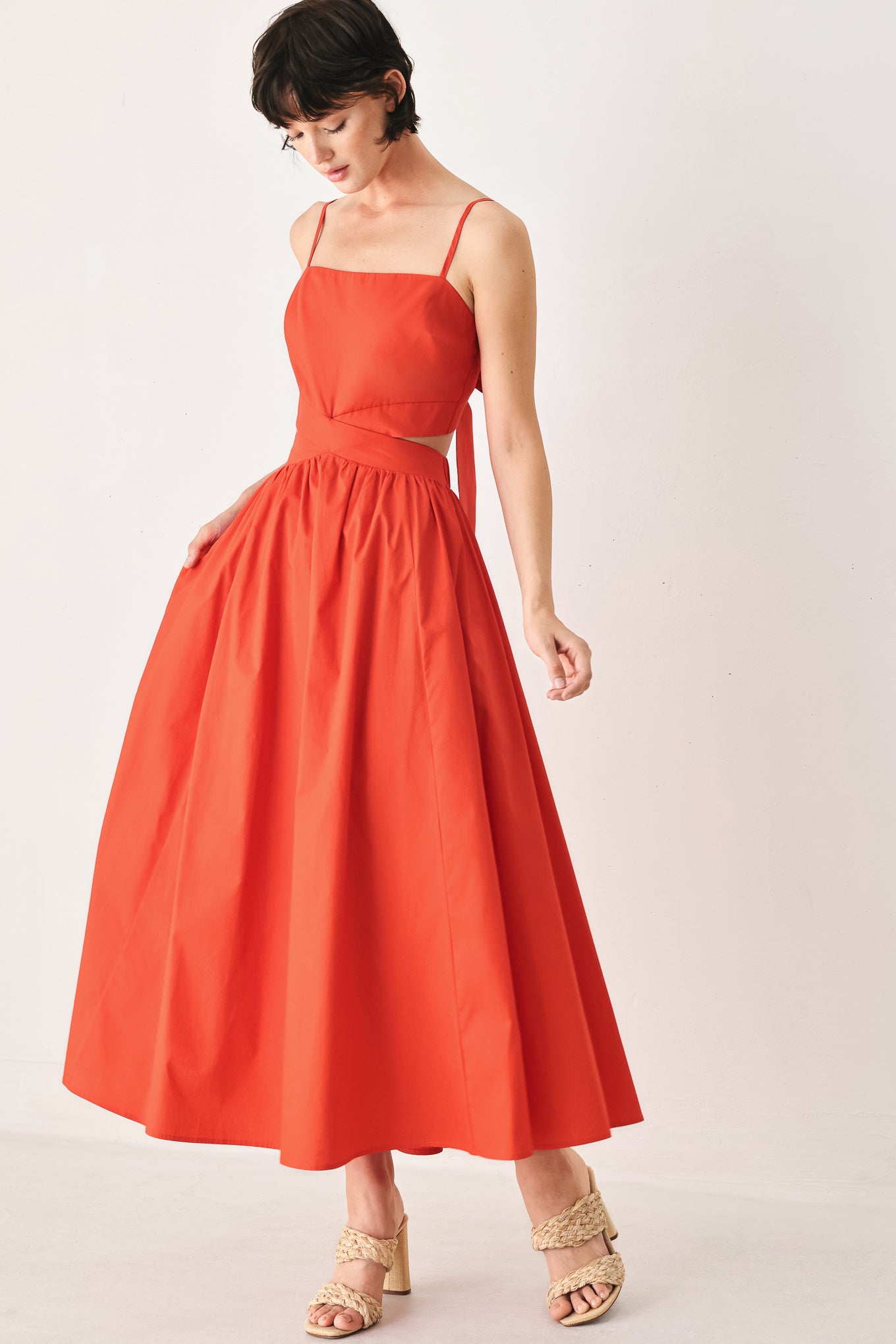 The Riviera Nights Midi Dress