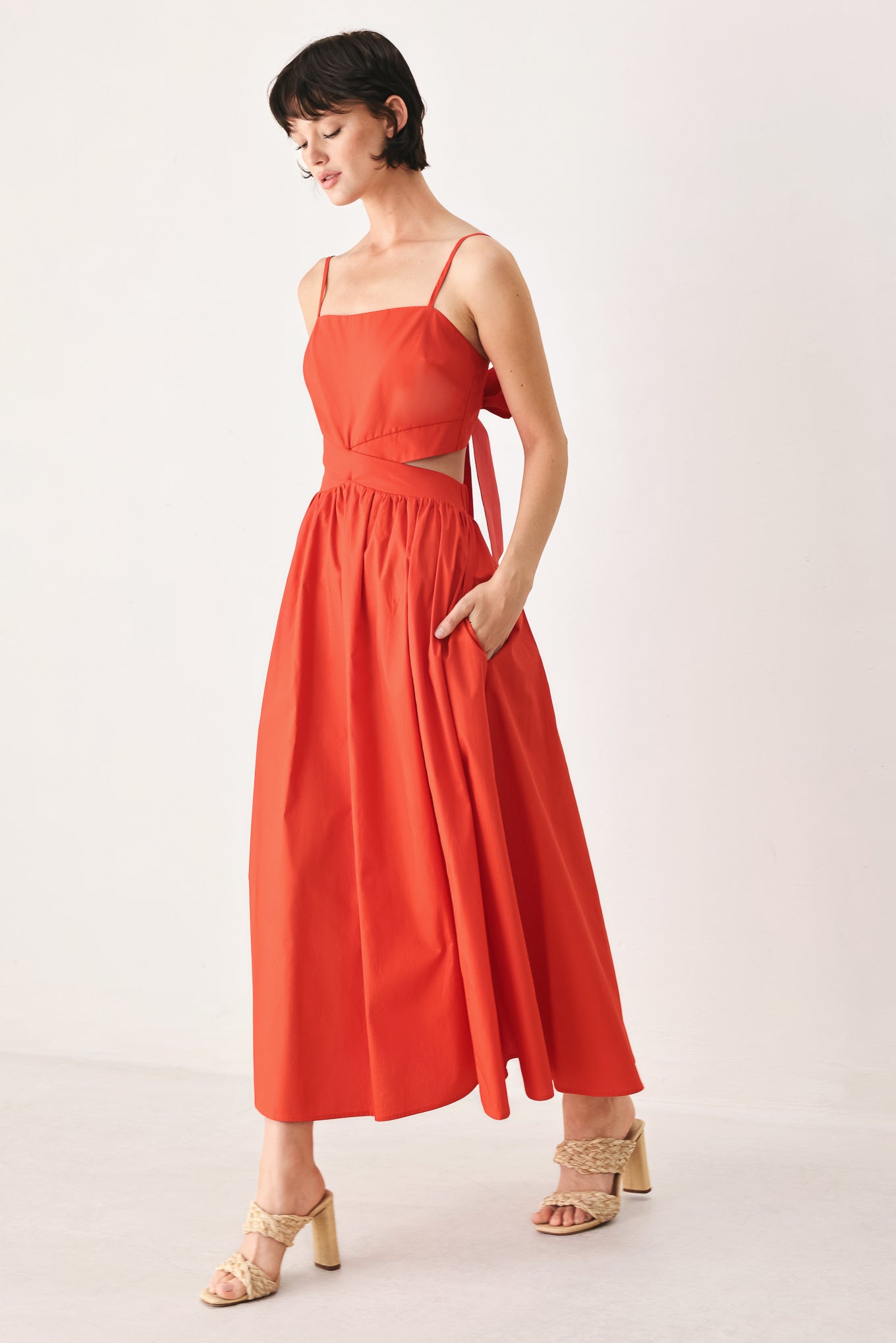 The Riviera Nights Midi Dress