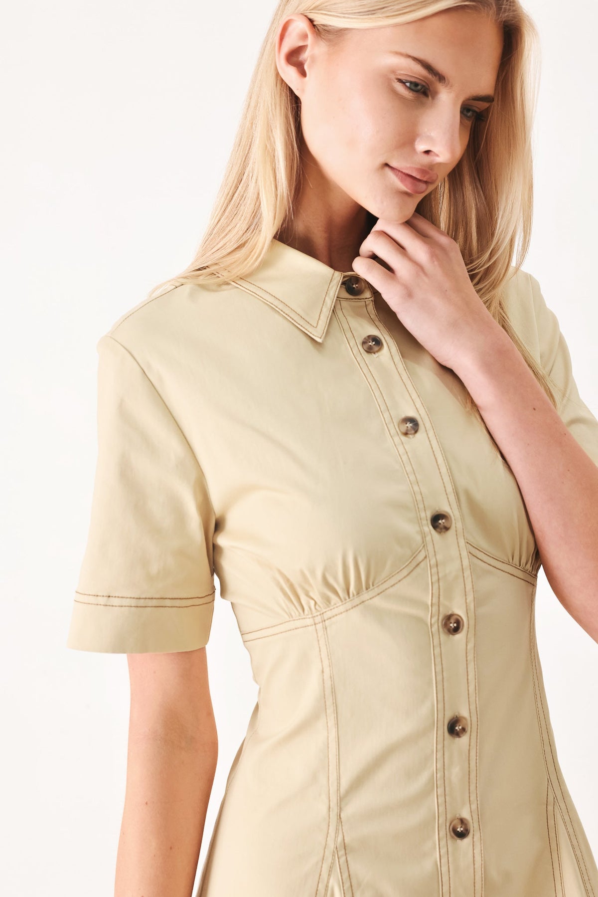 Trend Icon Woven Midi Dress