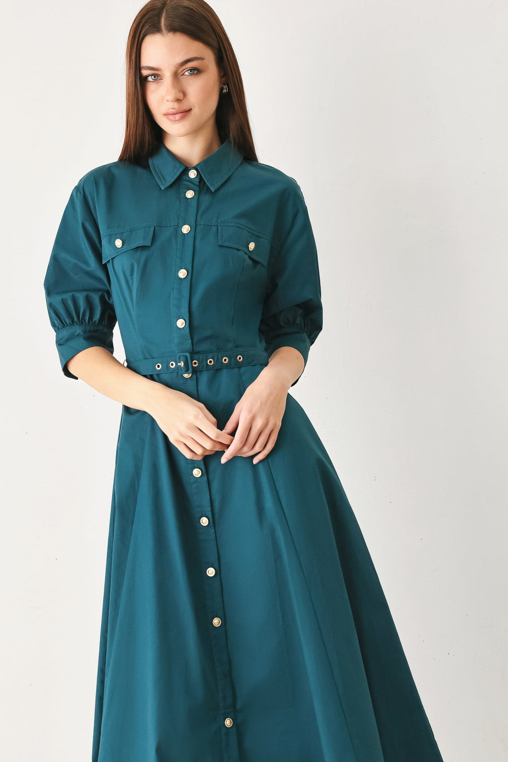 Everyday Tailored Midi Dress