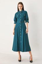 Everyday Tailored Midi Dress