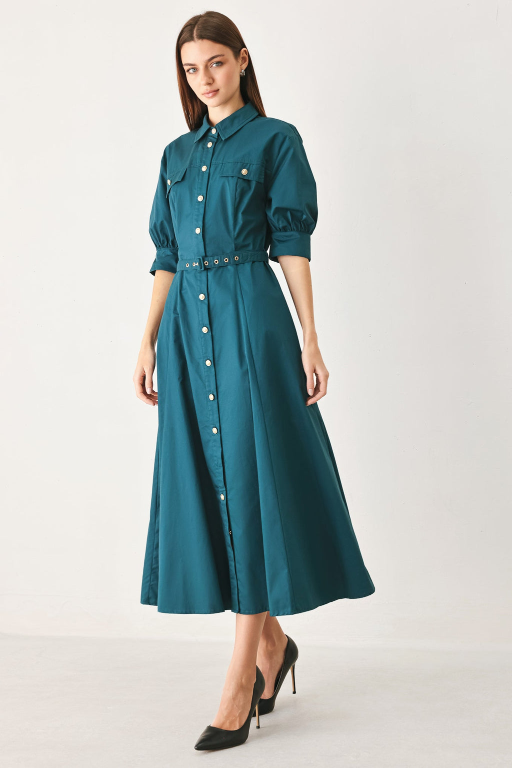 Everyday Tailored Midi Dress