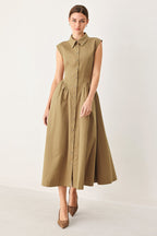 Mocha Muse Midi Dress