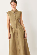 Mocha Muse Midi Dress