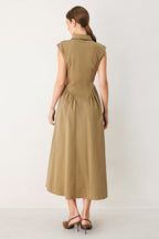 Mocha Muse Midi Dress