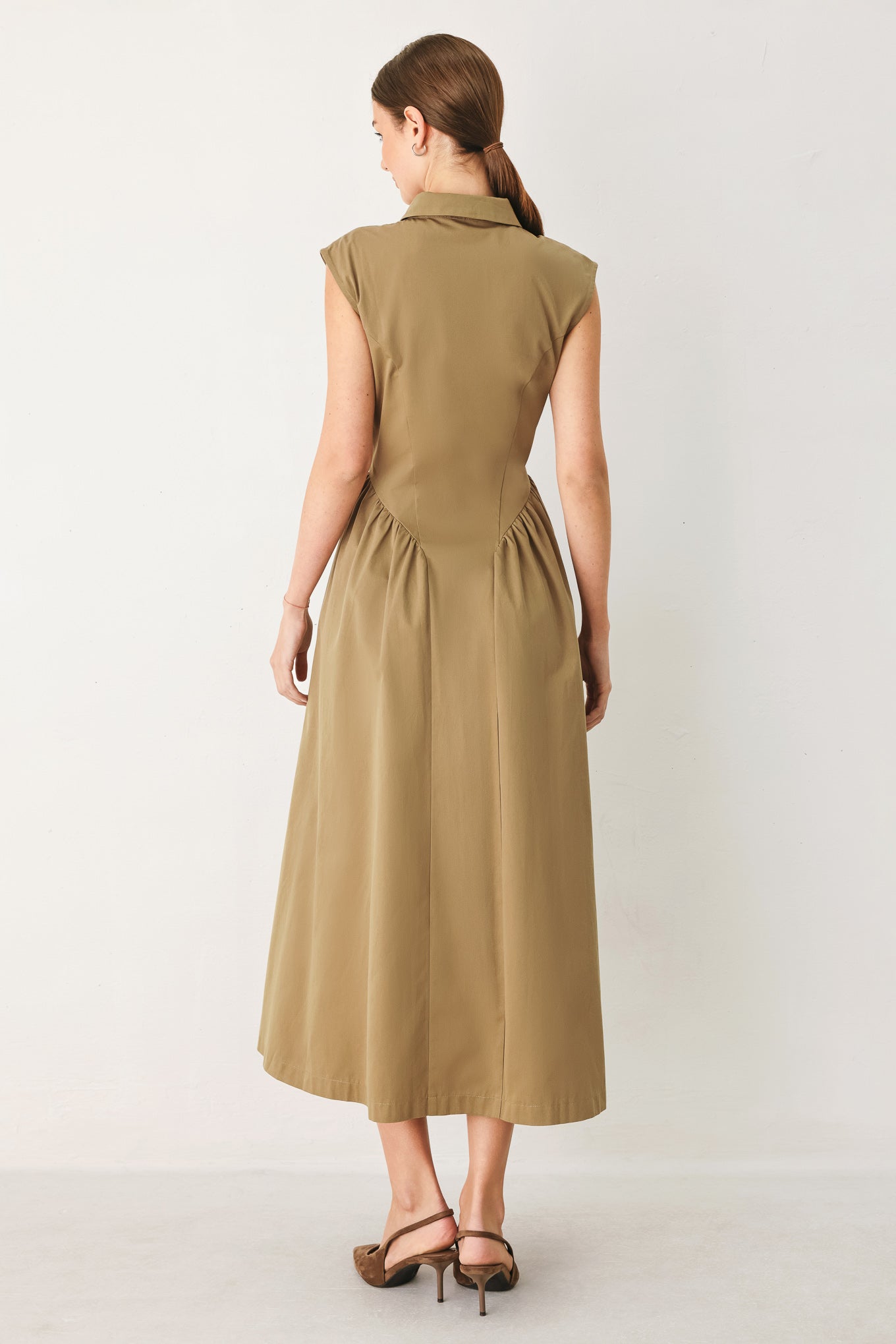 Mocha Muse Midi Dress