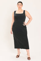 Urban Chic Denim Midi Dress
