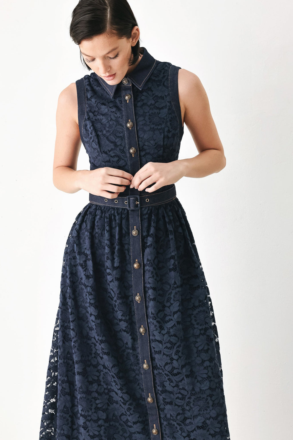 Evening Lace Chapter Midi Dress