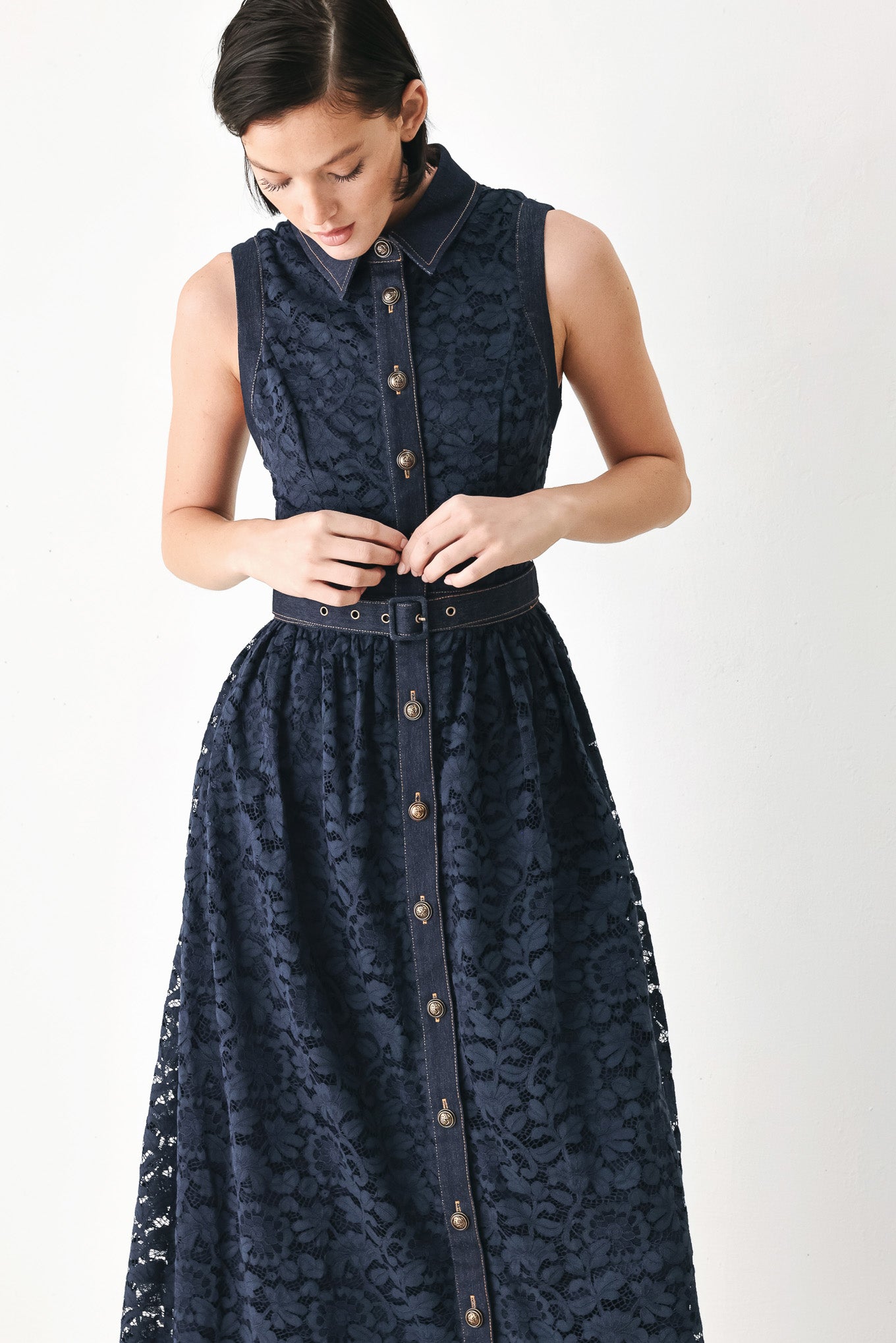 Evening Lace Chapter Midi Dress