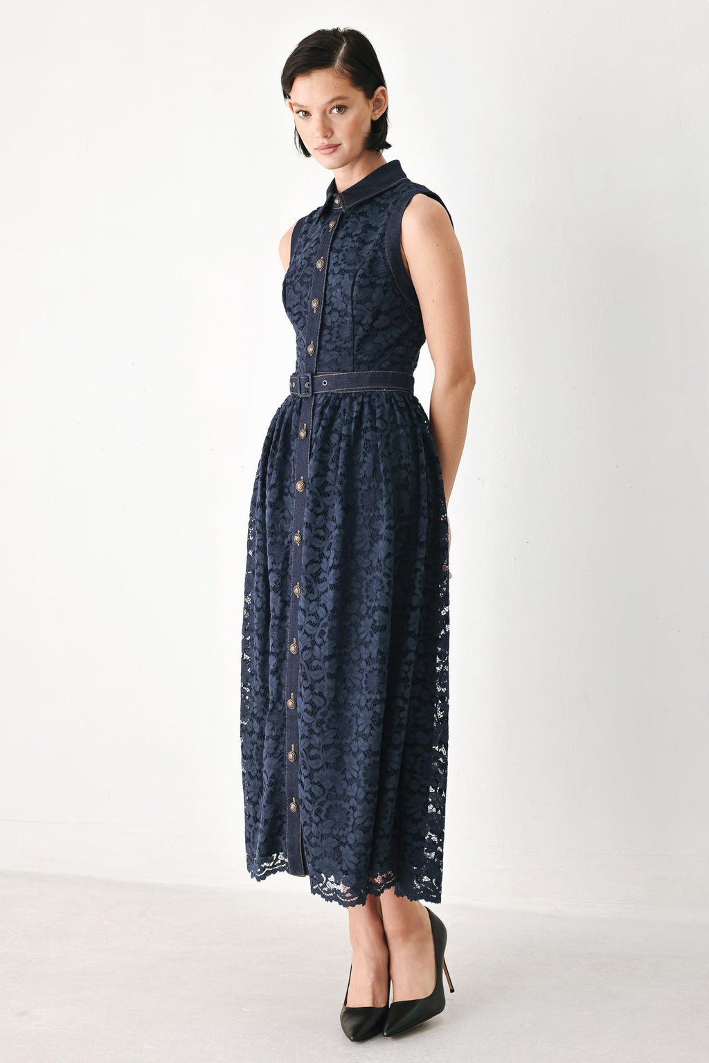 Evening Lace Chapter Midi Dress