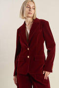 Coy Charm Velvet Blazer