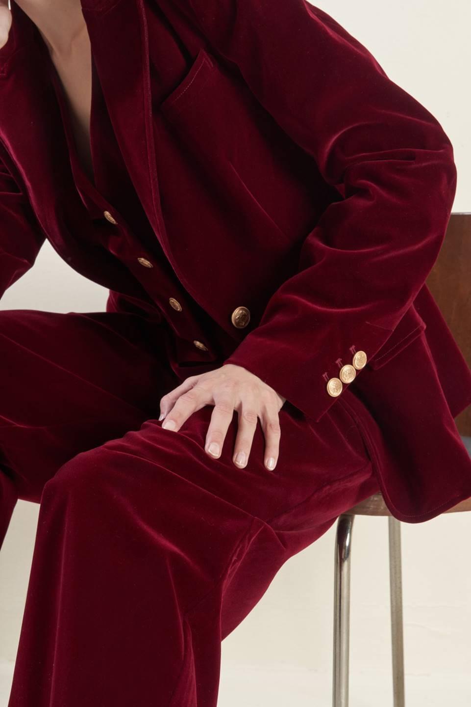 Coy Charm Velvet Blazer