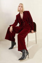 Coy Charm Velvet Vest