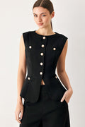 Modern Edge Woven Vest