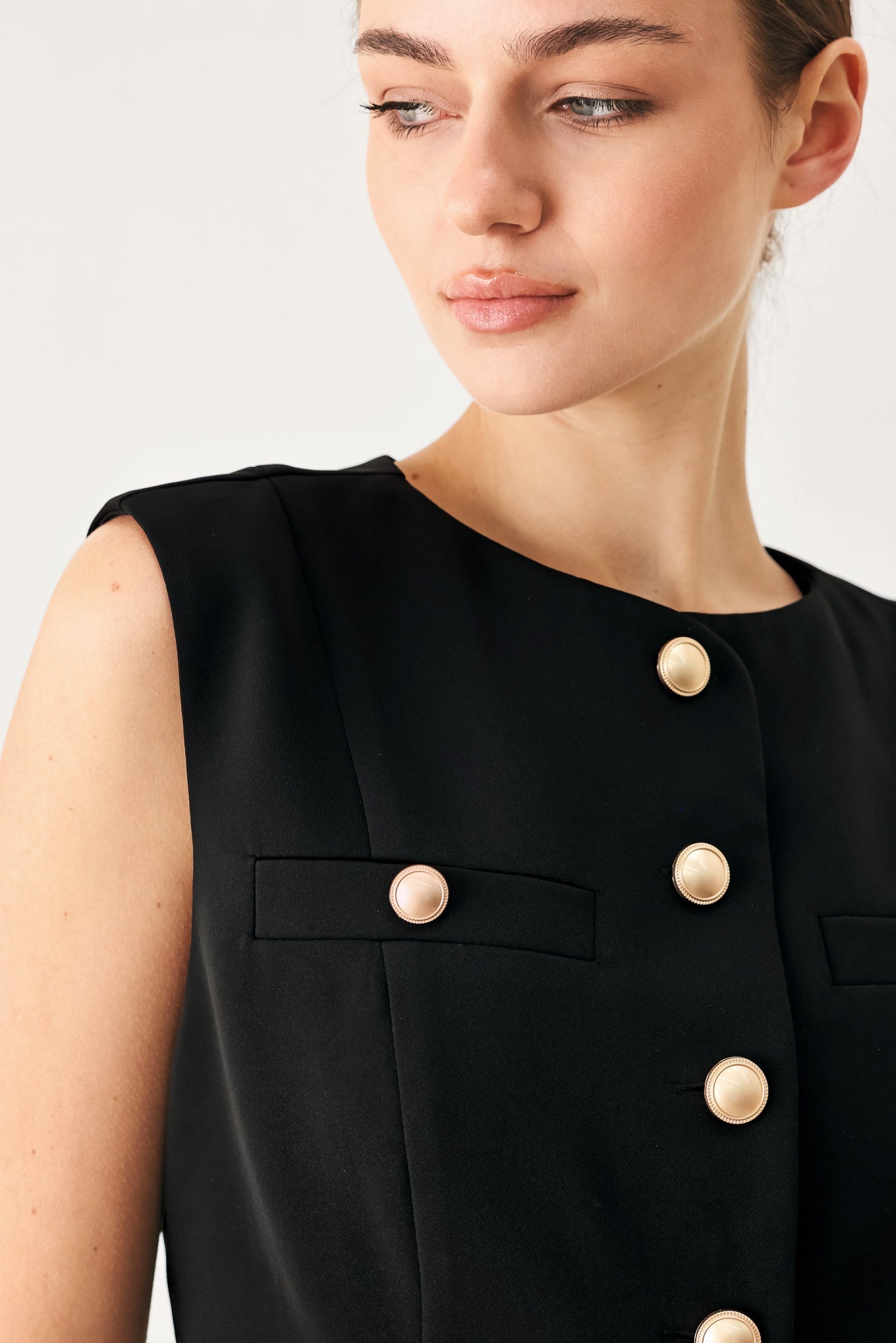 Modern Edge Woven Vest
