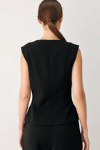 Modern Edge Woven Vest