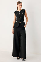 Modern Edge Woven Vest