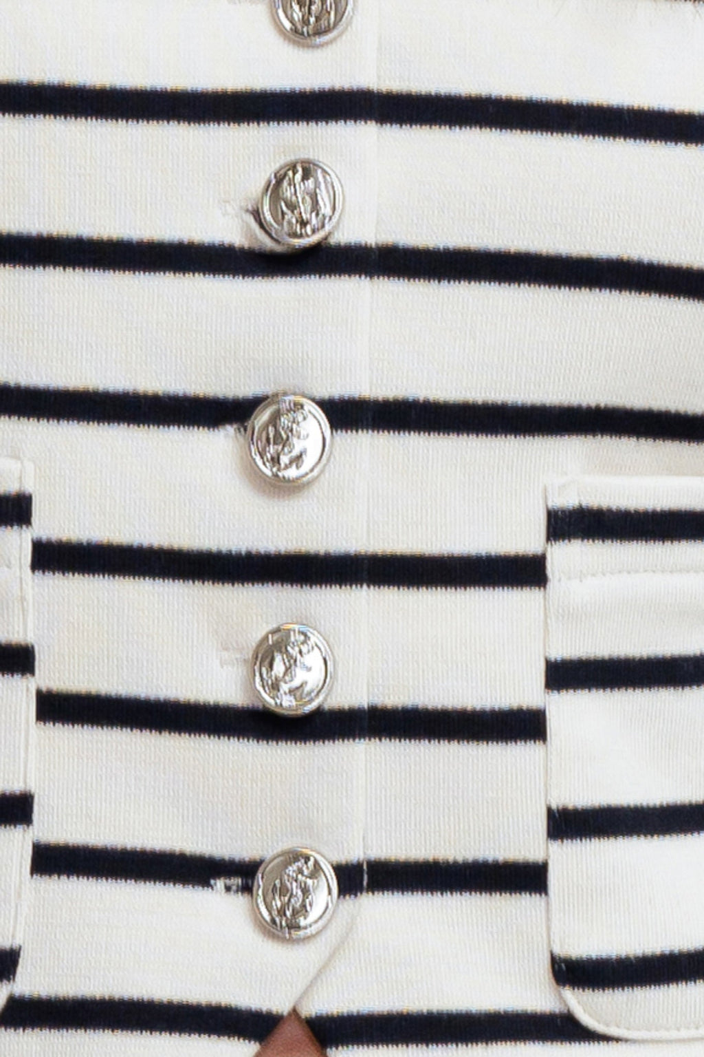 MARINE CHIC WOVEN VEST