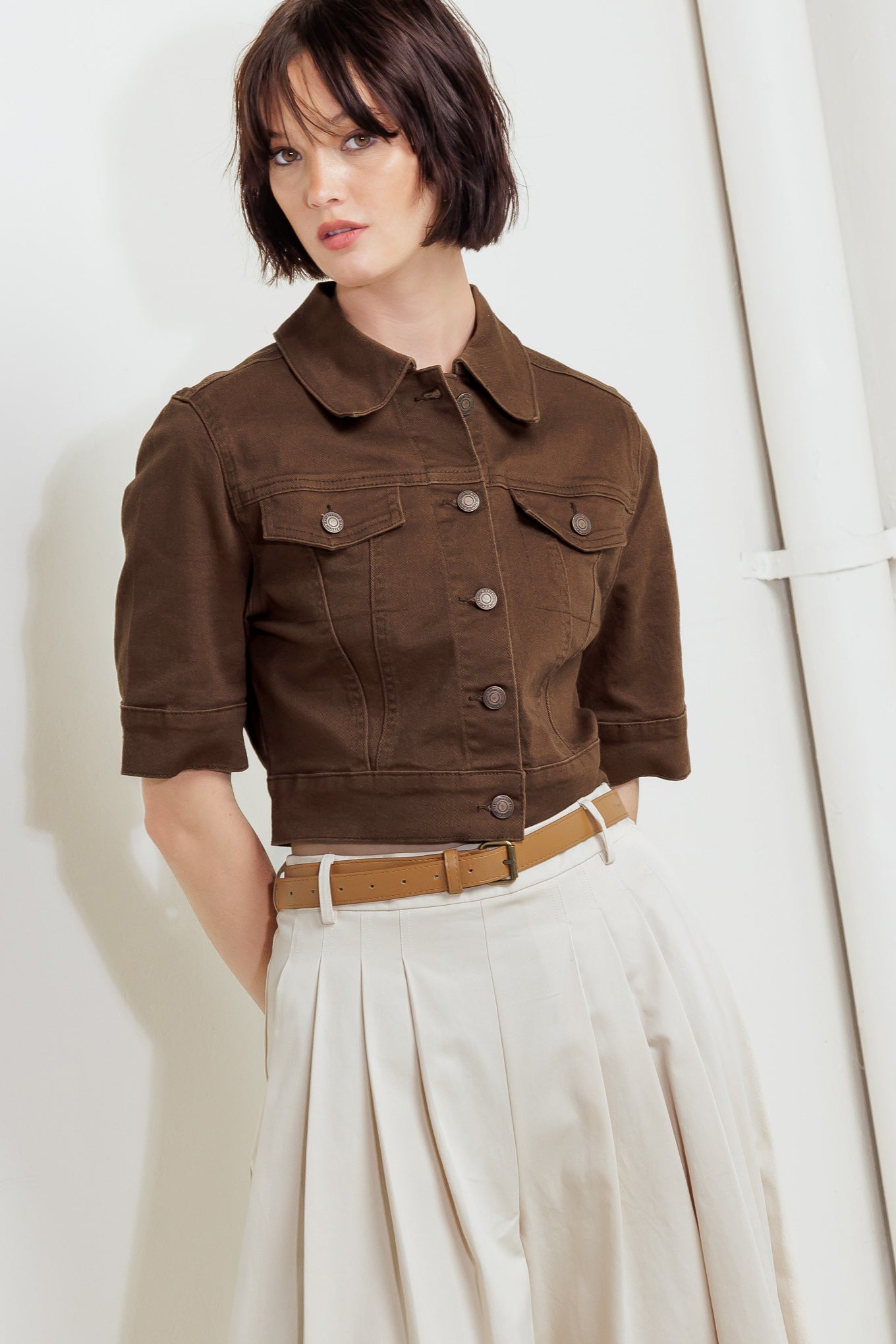Vineyard Chic Twill Jacket