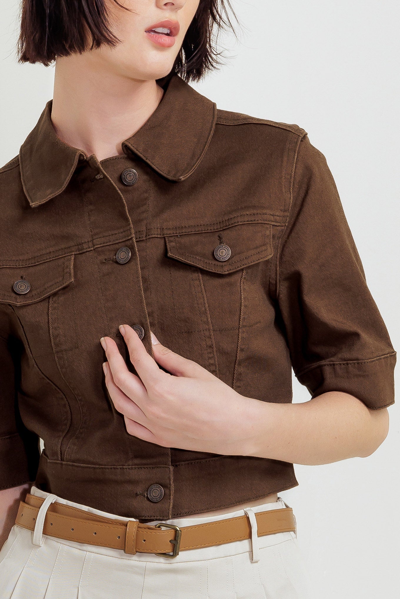 Vineyard Chic Twill Jacket