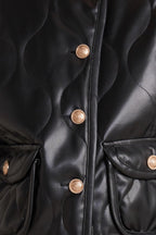 Mot Chic Faux Leather Jacket