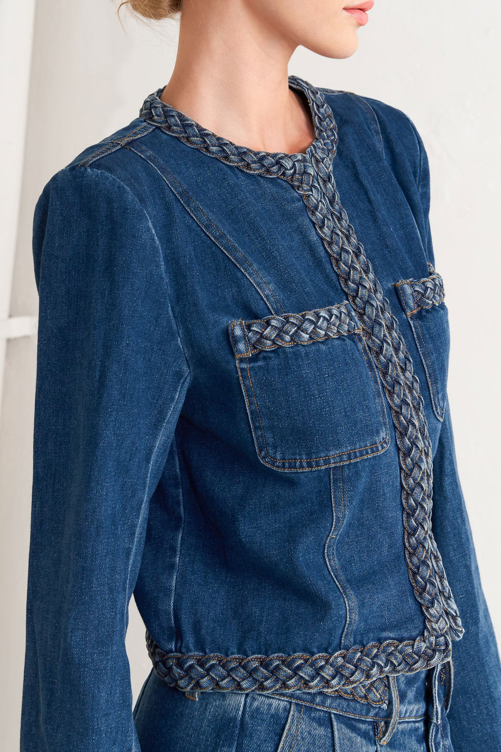 HERITAGE TWIST DENIM JACKET