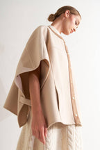 Timeless Elegance Felt Capelet
