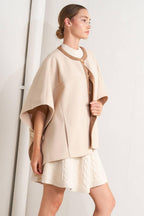 Timeless Elegance Felt Capelet