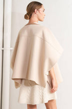 Timeless Elegance Felt Capelet