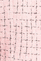 Rosé Edge Ensemble Tweed Vest