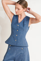 POWER MOVE WOVEN VEST