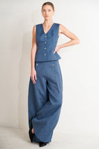 POWER MOVE WOVEN VEST