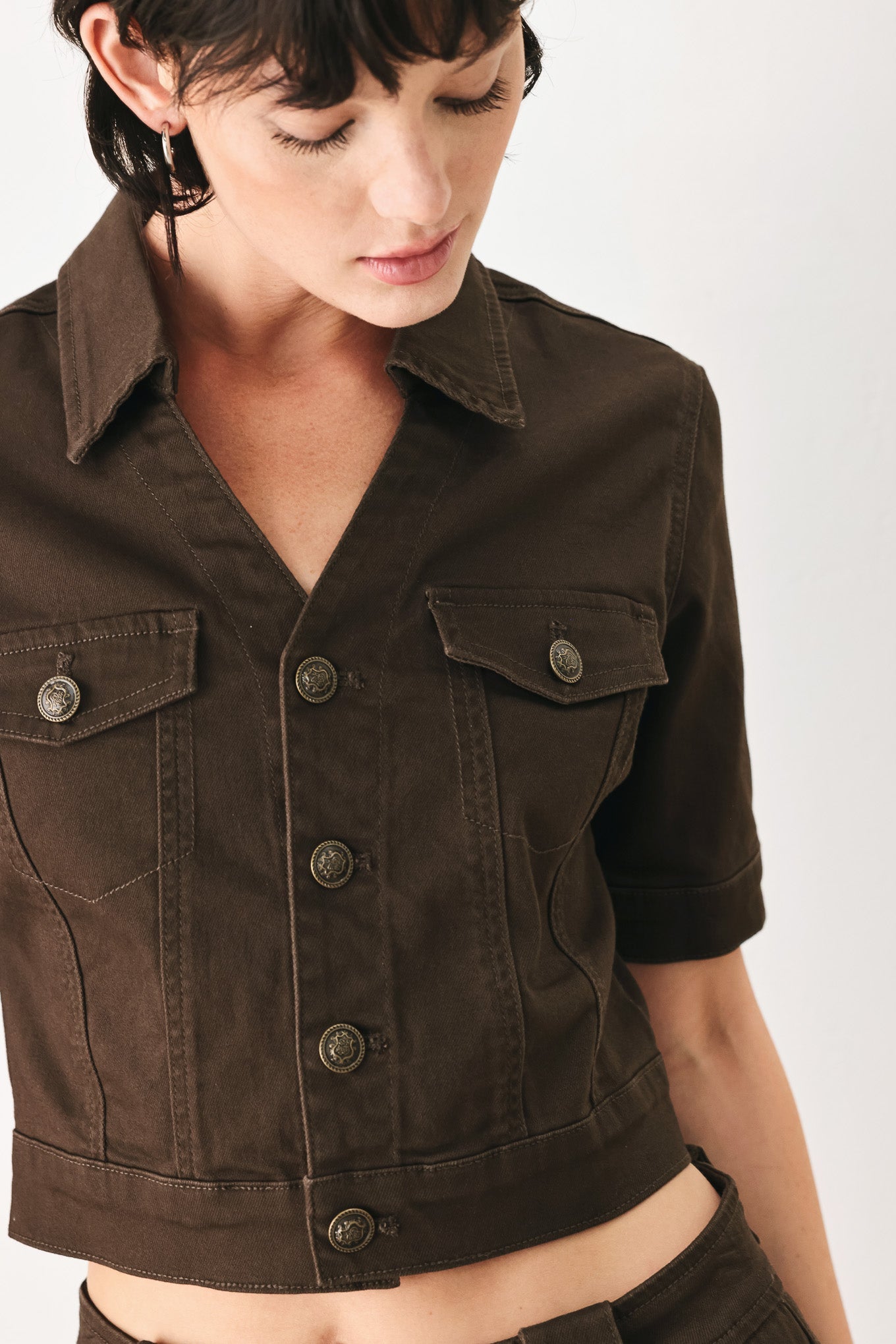 Cowgirl After Dark Denim Jacket