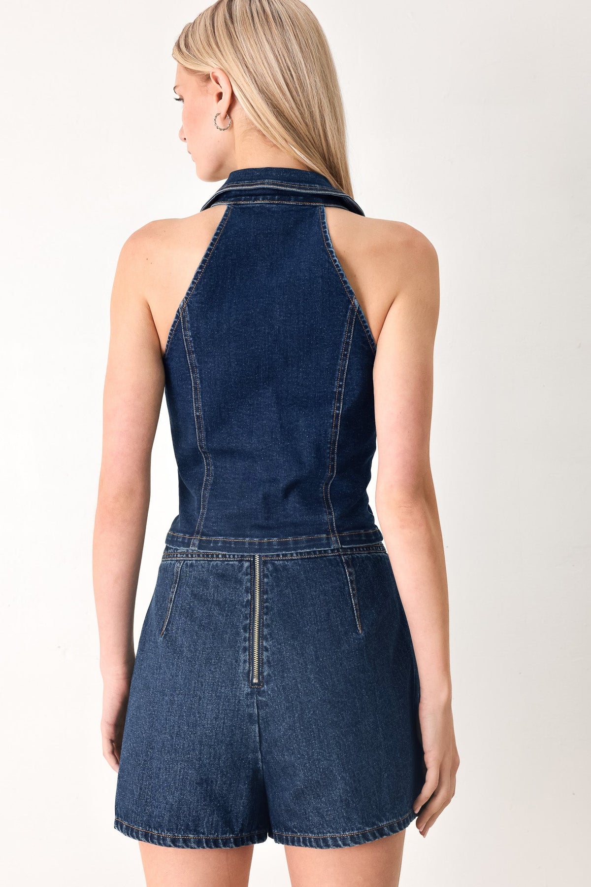 Run the City Denim Vest