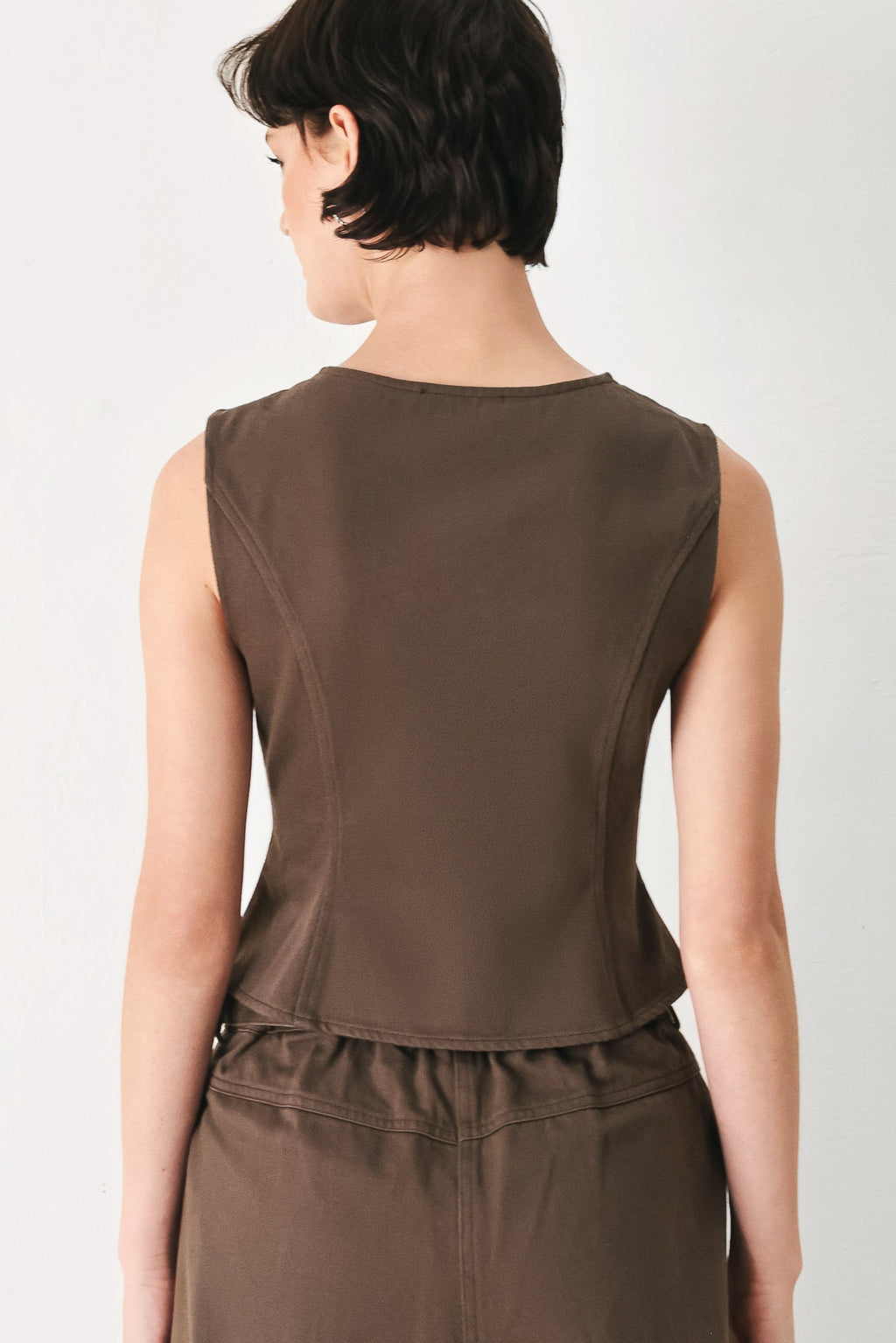 Brown Sugar Statement Vest