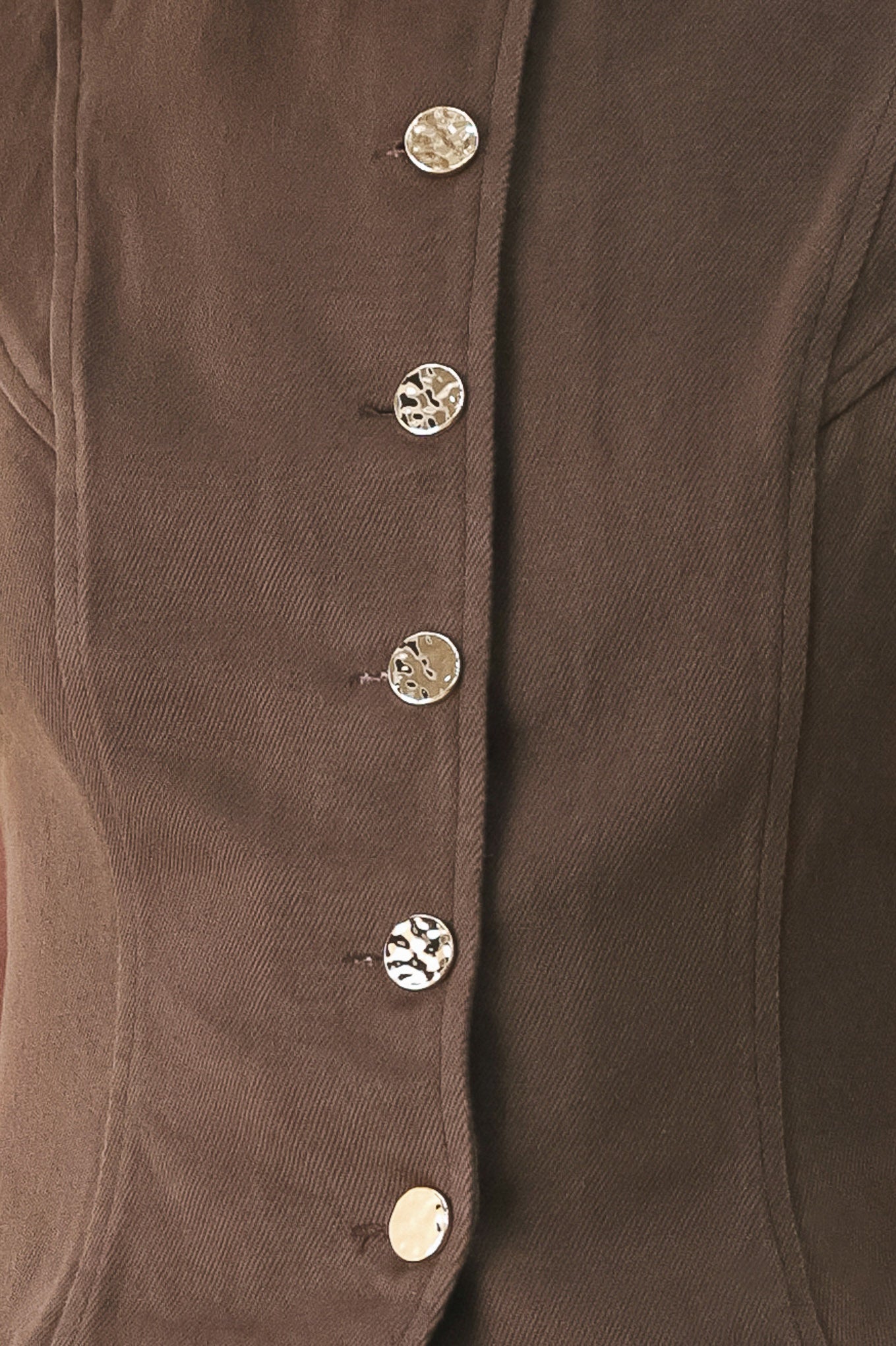 Brown Sugar Statement Vest