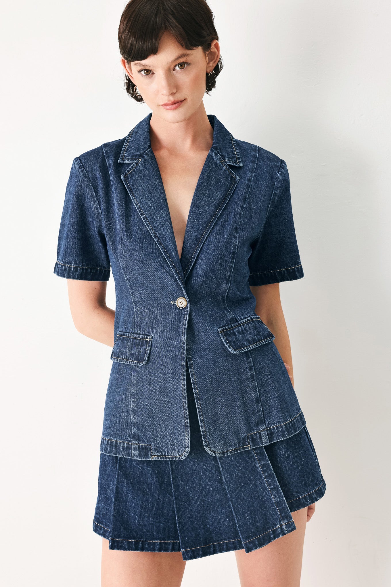 The Power Move Denim Jacket