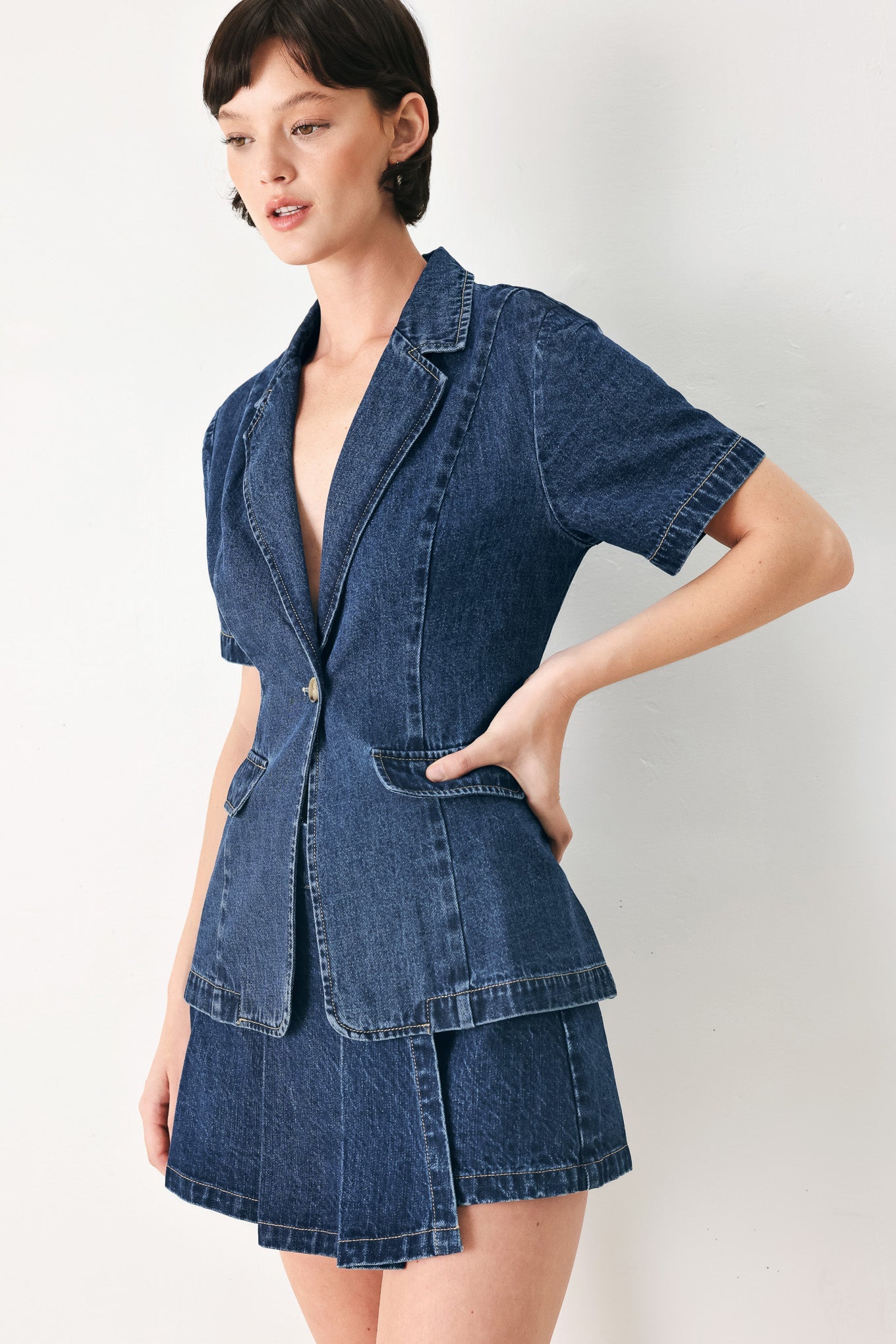 The Power Move Denim Jacket