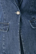 The Power Move Denim Jacket