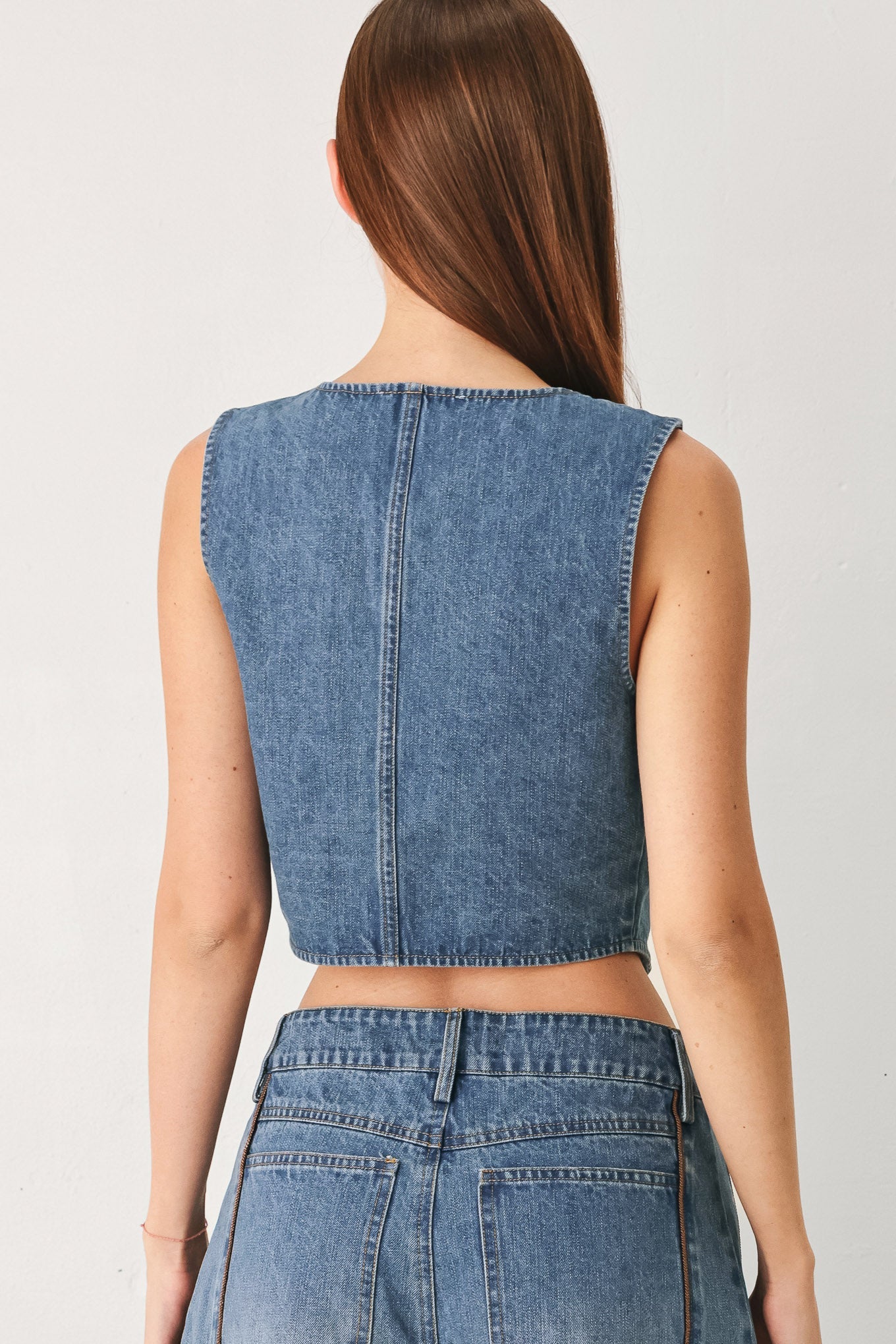 Western Muse Denim Vest