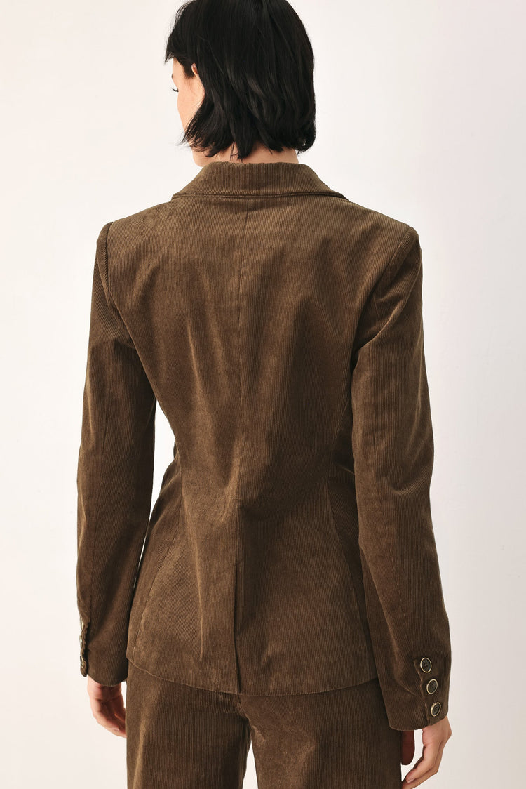 Autumn In Manhattan Corduroy Blazer