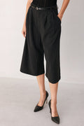 Park Avenue Pinstripe Culotte Pants