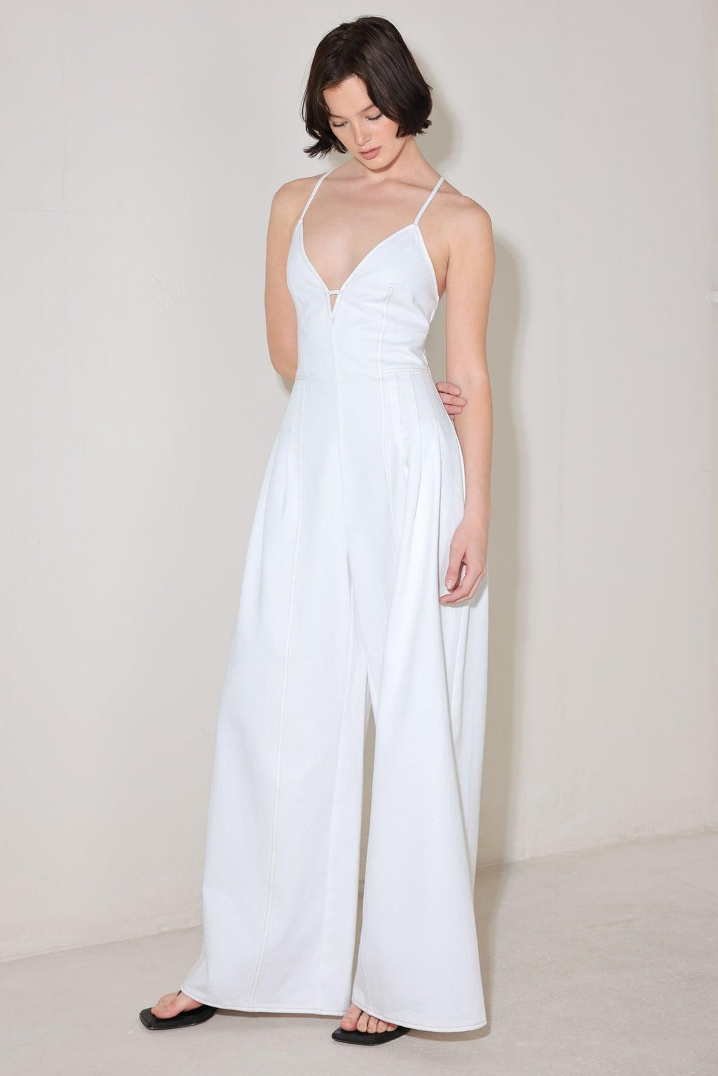 Serene Seduction Woven Jumpsuit