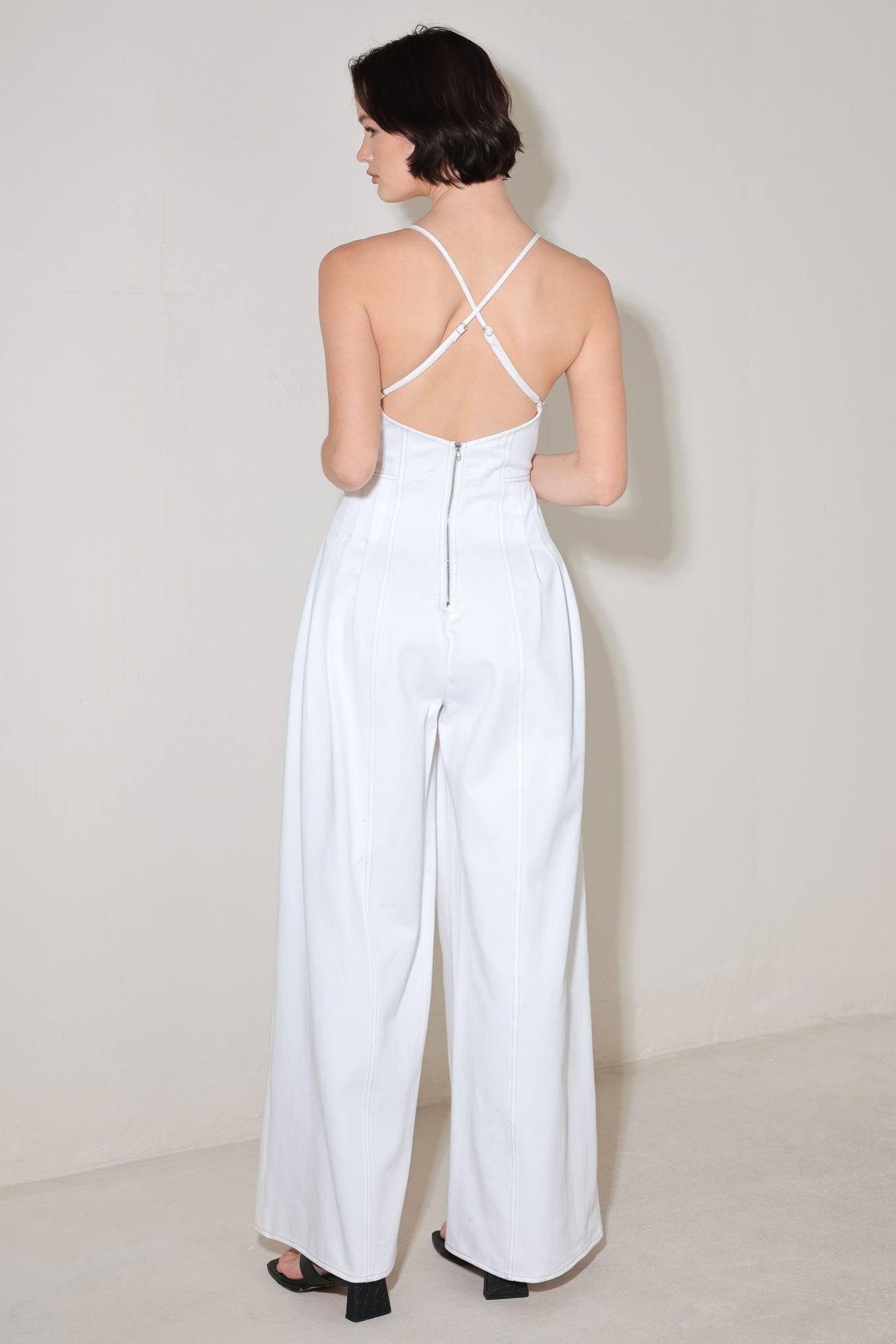 Serene Seduction Woven Jumpsuit