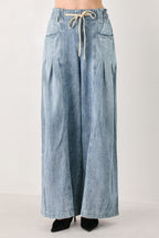 Calm & Collected Blue Denim Pants