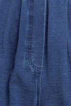 URBAN INDIGO FRENCH TERRY DENIM PANTS